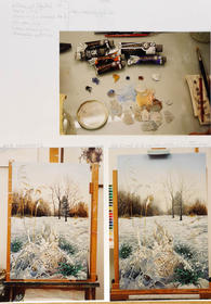 Winter, sneeuwkasteel