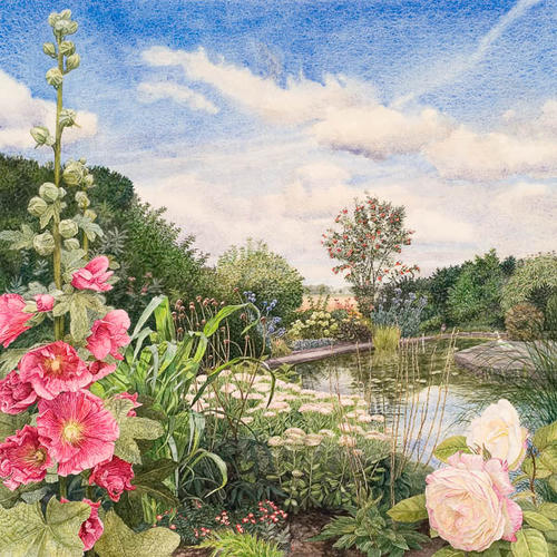 Vijvertuin